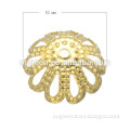 fashion metal decoration Series Necklace/Cord Crimp End Tips Caps Beads